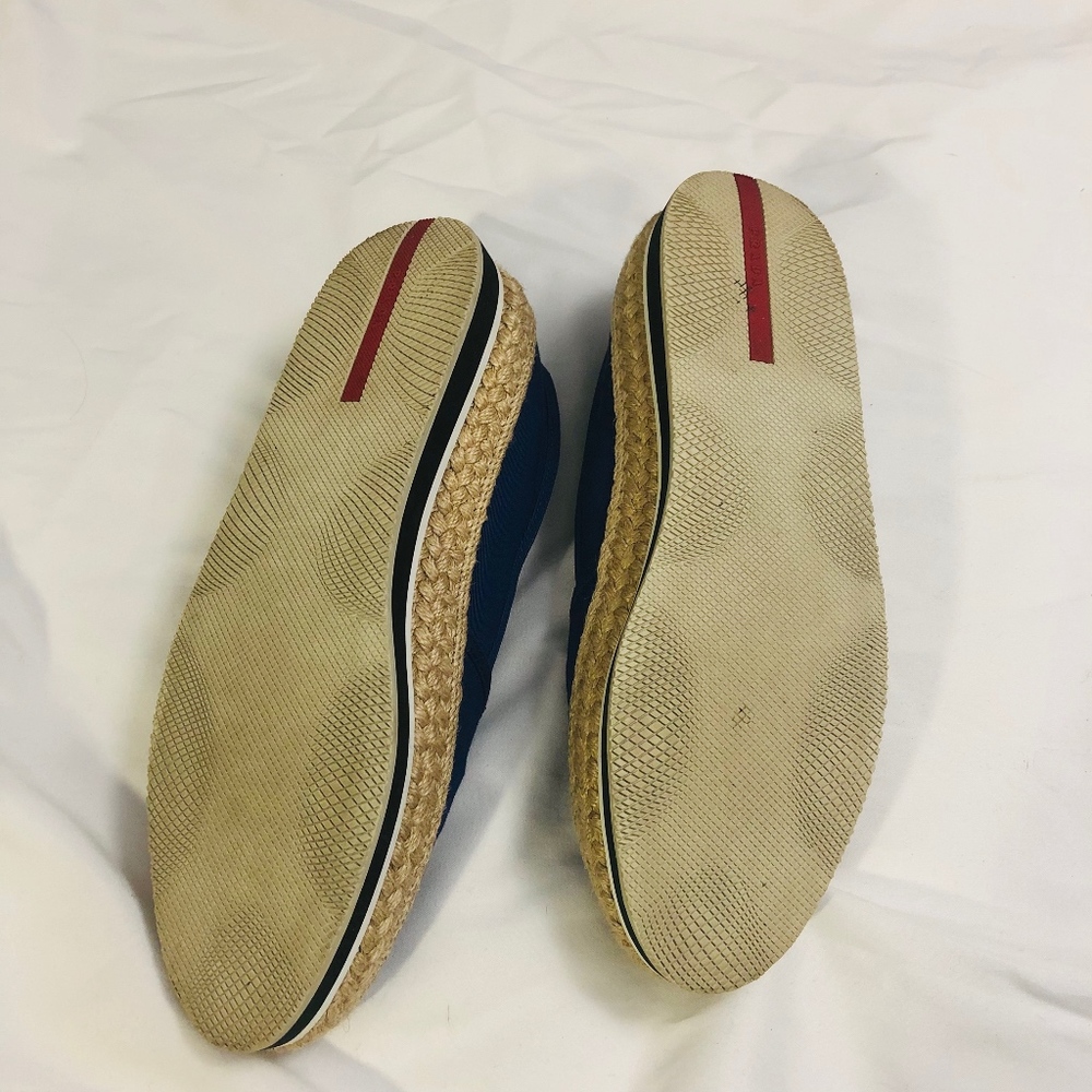 Prada Blue Slip On Shoes - Picture 6 of 7